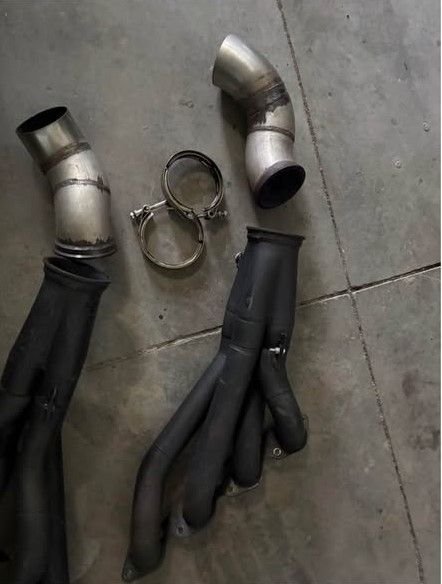 BBC fender exit headers  for Sale $800 