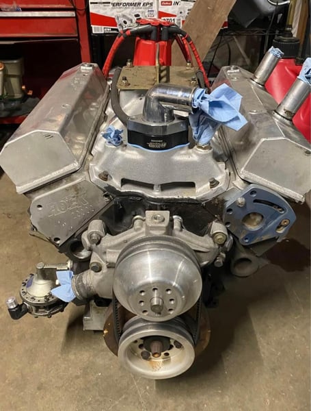 396 small-block Chevy with tri-Y headers