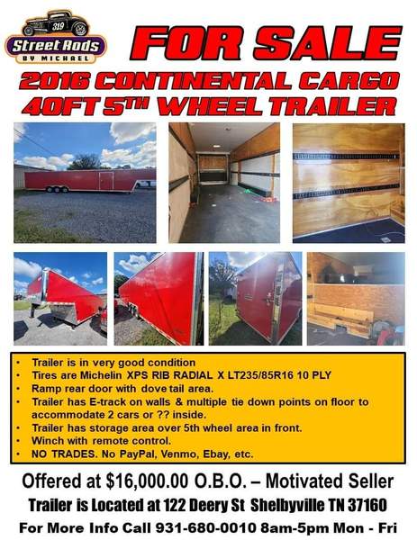 2016 CONTINENTAL CARGO  