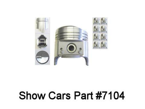 CHEVROLET 348 AND 409 CAST PISTONS STD,.020,.030.,.040,.060