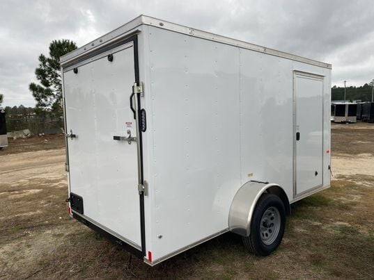 🤩 NEW White Enclosed Cargo Trailer  for Sale $3,395 