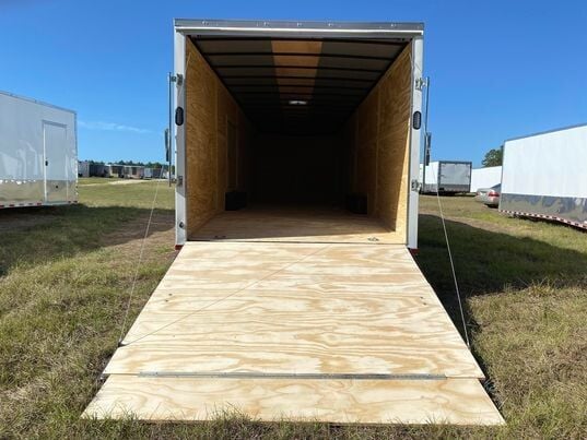 🤩 NEW White Enclosed Cargo Trailer  for Sale $10,941 