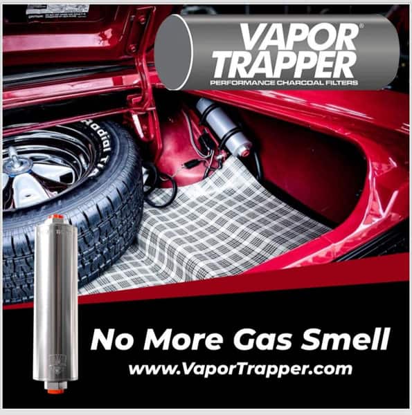 VAPOR TRAPPER ™  Does your garage or car smell like gas?