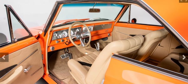 1966 Chevy II Nova (Tangelo Tango - "The Murder Pumpkin  for Sale $99,000 