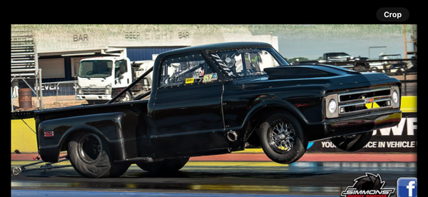 1968 C-10 tube chassis,Strut,4 link Roller 