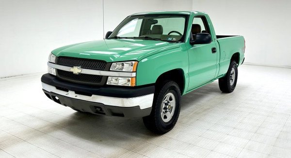 2004 Chevrolet Silverado 1500 Short Bed 4x4 Pickup  for Sale $21,500 