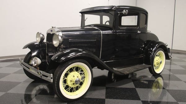 1931 Ford Model A 5 Window Rumble Seat Coupe  for Sale $15,995 
