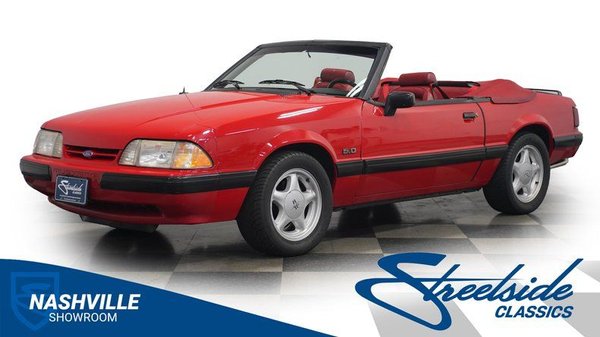 1991 Ford Mustang LX 5.0 Convertible  for Sale $15,995 