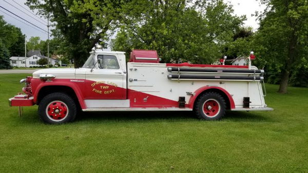 1963 GMC Fire Truck  for Sale $12,995 