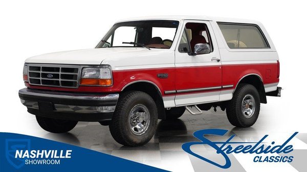 1993 Ford Bronco XLT 4X4  for Sale $32,995 