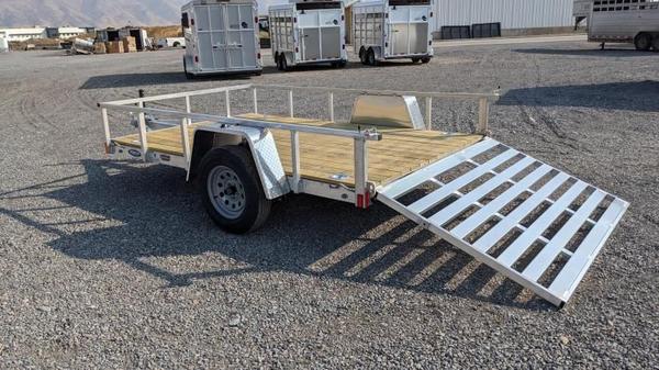 New! 2021 Everlite 6'6"x10' All-Aluminum Utility Trailer for Sale $2,795