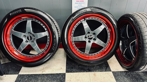 Forgeline 3 Piece SO3P Wheels w/tires  for Sale $3,500 