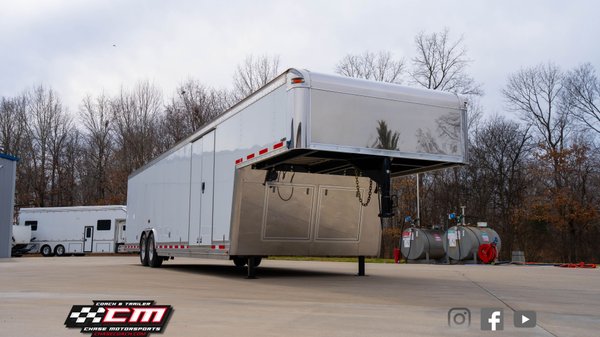 Used 2011 T&E Aluminum Gooseneck Trailer 