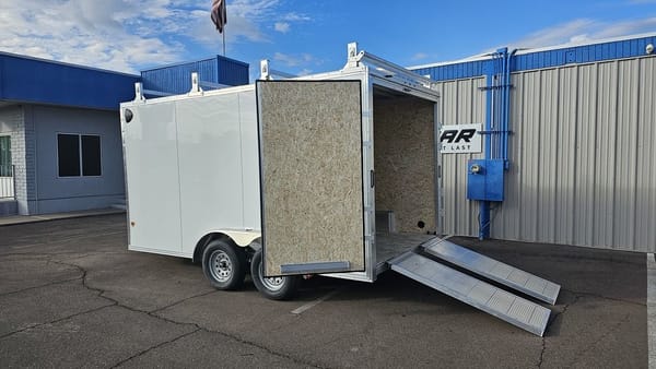 2024 Alcom Trailers  Stealth - All Aluminum 7.5x14- Contract