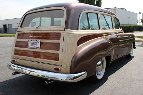 1950 Chevrolet Styleline Deluxe Tin Woody for Sale $36,900