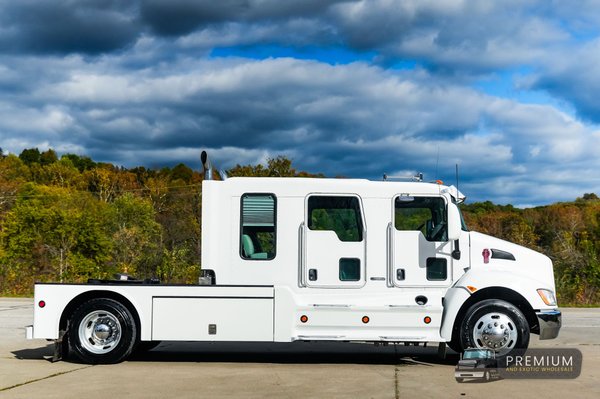 2010 KENWORTH T270 SCHWALBE STRETCH HAULER 330HP  for Sale $145,000 