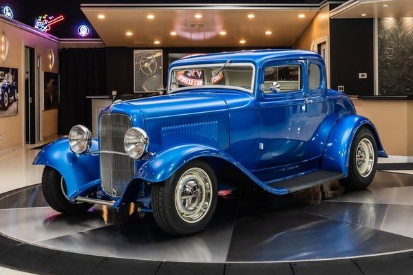 1932 Ford 5-Window Coupe Street Rod  for Sale $89,900 