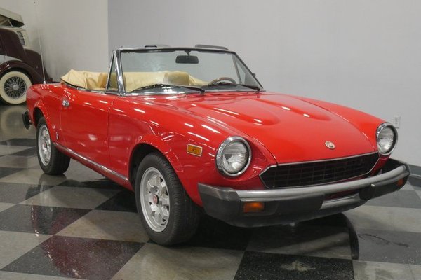 1982 Fiat Spider 2000 for Sale $16,995