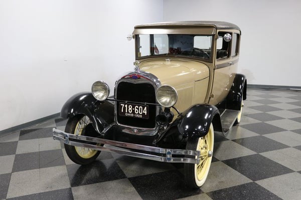 1928 Ford Model A Tudor Sedan  for Sale $17,995 