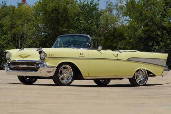 1957 Chevrolet Bel Air Conv "ULTRA RARE 1 of 68"  for Sale $137,500 