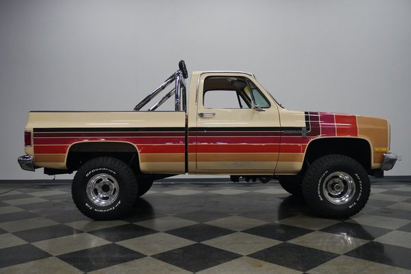 1987 Chevrolet K10 4x4 Custom Deluxe  for Sale $47,995 