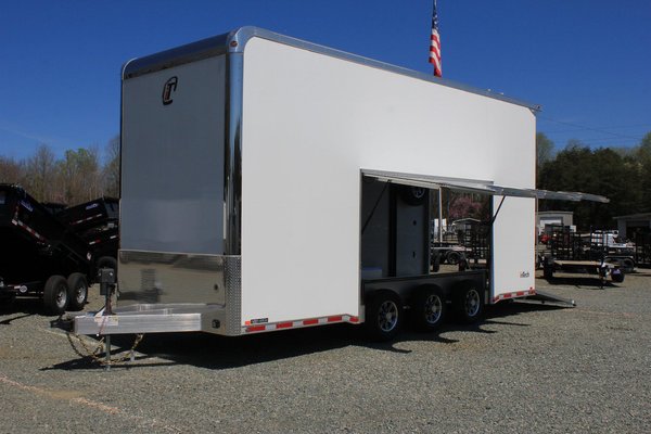 2023 inTech 8.5x24 18K Aluminum STACKER Trailer W/ Escape Do  for Sale $64,199 