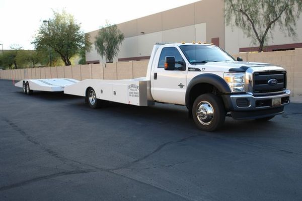 2016 Ford F-550 Hodges Ramp Truck & Trailer for Sale $59,950