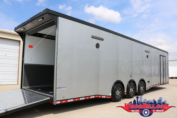 USED 34ft Auto Master X-Height Race Trailer @ Wacobill.com 