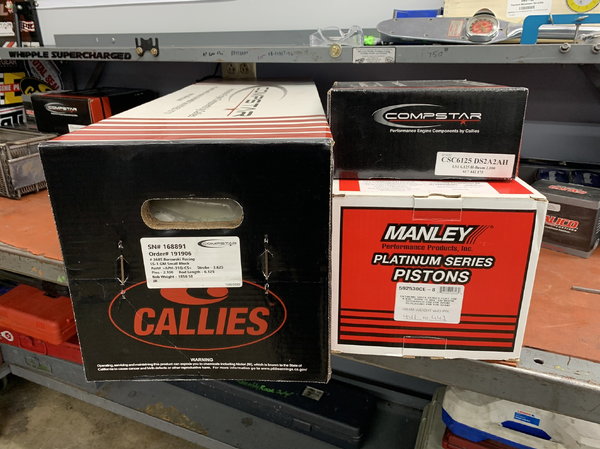 LS Rotating Assembly with Callies Compstar 8-cwt Crank  for Sale $3,017 
