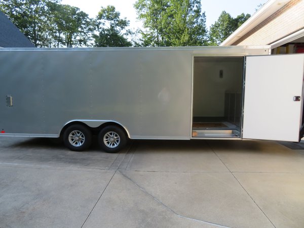 2019 Enclosed Car Trailer-24' Wedge Front  $13,900  for Sale $13,900 