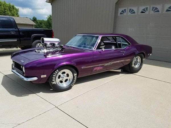 1968 Chevrolet Camaro Pro Street Custom Supercharged   for Sale $76,500 