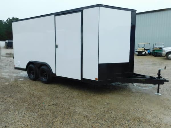 2024 Covered Wagon Trailers 8.5x16 Vnose with 7' inside  for Sale $8,995 