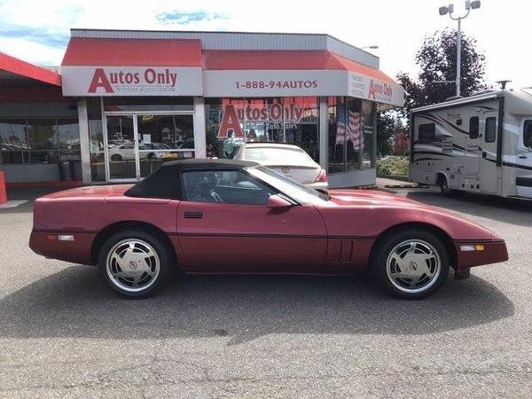 1989 Chevrolet Corvette for Sale $15,999