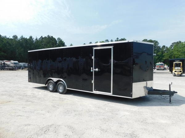 2023 Continental Cargo Sunshine 8.5x24 Vnose with 5200lb Axl