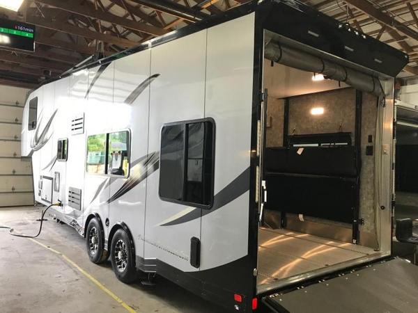 2020 36' 5TH WHEEL ATC ALL ALUMINUM TOY HAULER LOADED for Sale $113,999