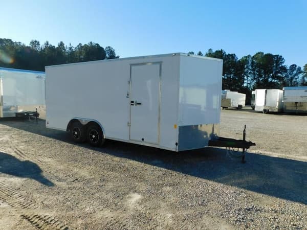 2024 Continental Cargo Sunshine 8.5x18 Vnose with 5200lb Axl
