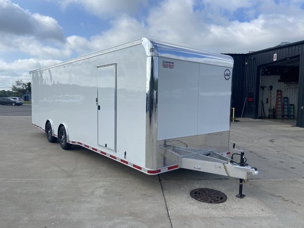 United UAT 8.5x28 Aluminum Racing Trailer  for Sale $24,995 