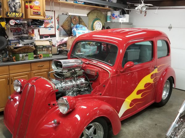 1951 Anglia all steel street rod for Sale $40,000