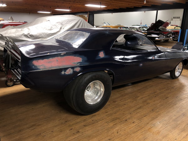 1970 Dodge Challenger Funny Car Body and Chassis   for Sale $25,000 