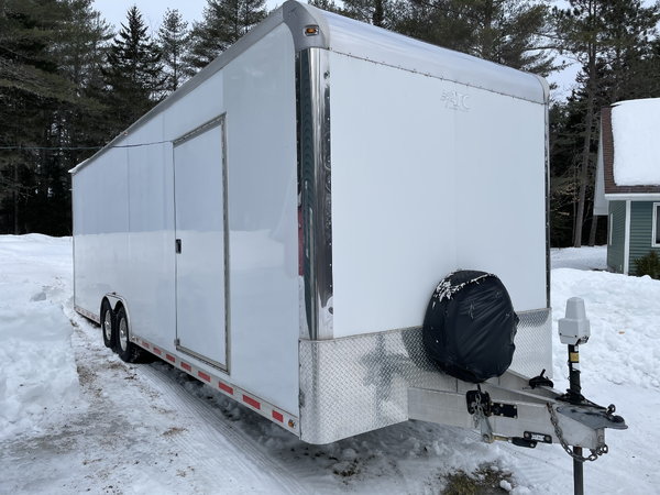 2006 ATC Inclosed Trailer w/ extended hinged ramp  for Sale $19,950 