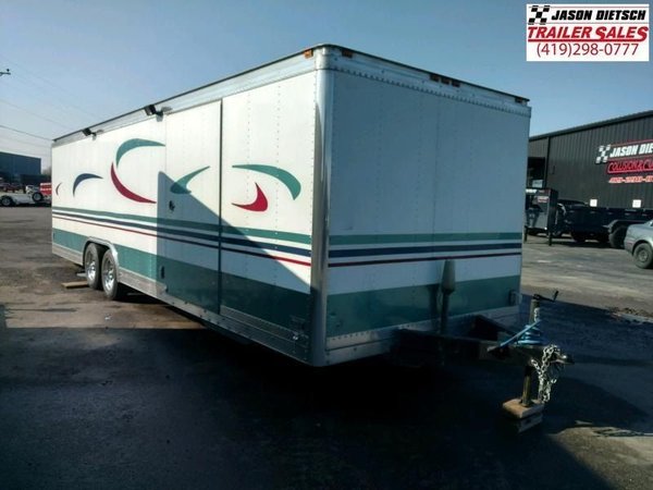 1981 Gold Rush 8 5 X 24 Car Race Trailer 0165 For Sale In