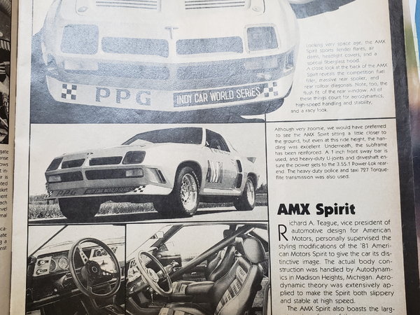1981 American Motors Spirit  for Sale $69,900 