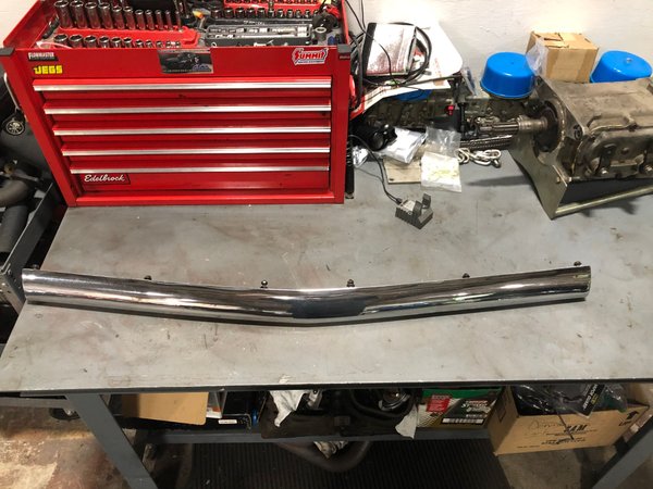1957 Chevy Bal-air front hood bar for Sale $50