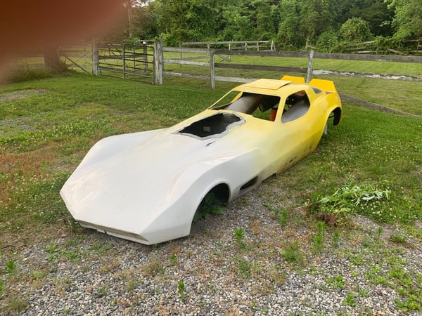 Corvette Funny Car Body  for Sale $1,750 