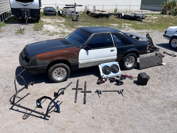 1986 Foxbody Mustang Roller   for Sale $2,000 