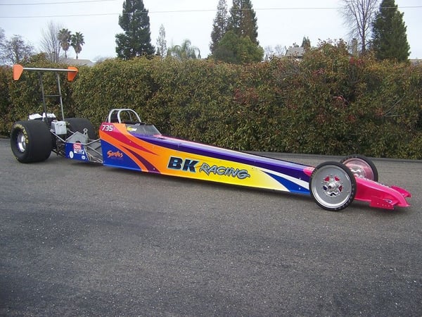S&S 240" Rear Engine Dragster
