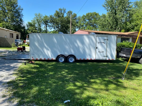 NICE 2007 PACE 24FT. ENCLOSED TRAILER- NEW TIRES - 