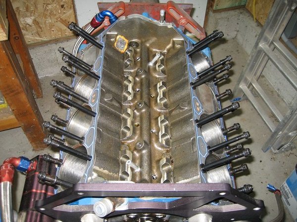 SBC 18 deg. Racing Short Block  for Sale $7,000 