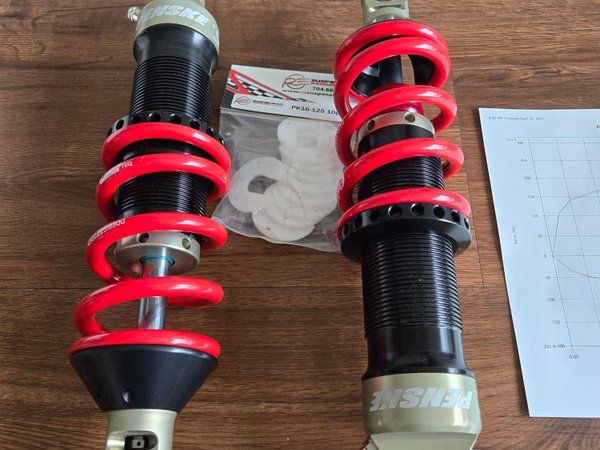 New Penske 7500 double adjustable shocks and springs   for Sale $1,000 