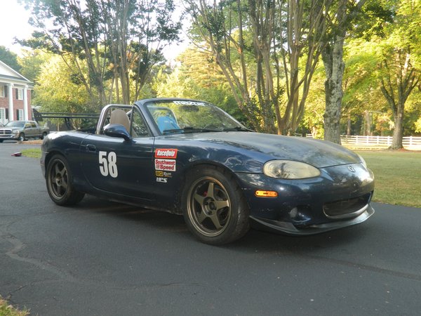 Track prepped 2002 Mazda Miata  for Sale $4,500 